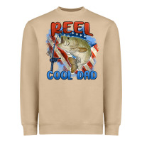 Mushroom reel cool dad Heavyweight Sweatshirt - MaliasSmallBusiness