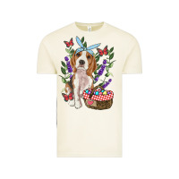 Vintage Arctic Easter Beagle Vintage Tee - RanaPortraitStore