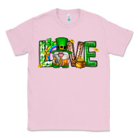 Bubblegum Pink Love st. patricks day Classic Tee - Neo Western