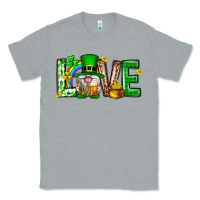 Heather Grey Love st. patricks day Classic Tee - Neo Western