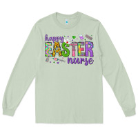 Matcha happy easter nurse Long Sleeve Tee - Neo Western