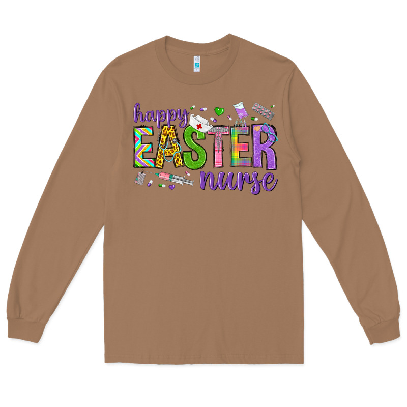 Happy Easter Nurse Long Sleeve Tee by Neo Western | Teevron