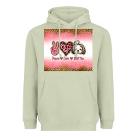Matcha peace love shih tzu Heavyweight Hoodie - Jasminsmagicworld