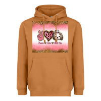 Meerkat peace love shih tzu Heavyweight Hoodie - Jasminsmagicworld
