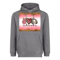 Storm peace love shih tzu Heavyweight Hoodie - Jasminsmagicworld