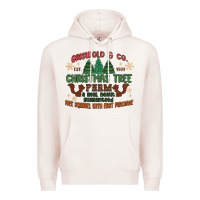 Pale Pink griswold christmas tree farm Premium Hoodie - MaliasSmallBusiness