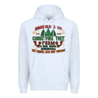 White griswold christmas tree farm Premium Hoodie - MaliasSmallBusiness