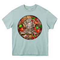 Arona Christmas Merino Wool Sheep Heavy Core Tee - LillyAllenDesigns