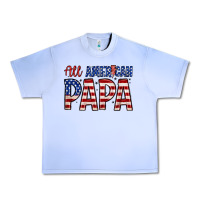 Grape Ice all American papa Urban Heavy Tee - Zillion Design Studio