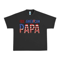 Pigment Black all American papa Urban Heavy Tee - Zillion Design Studio
