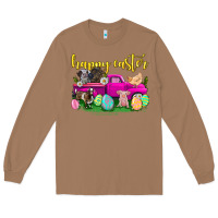 Toasted Coconut happy easter truck with farm animal Long Sleeve Tee - Neo Western