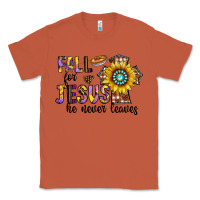 Copper fall for jesus he never leaves Classic Tee - CowhideDigitalArt