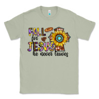 Matcha fall for jesus he never leaves Classic Tee - CowhideDigitalArt