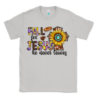Moon Dust fall for jesus he never leaves Classic Tee - CowhideDigitalArt