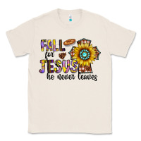 Natural fall for jesus he never leaves Classic Tee - CowhideDigitalArt