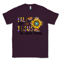 Plum fall for jesus he never leaves Classic Tee - CowhideDigitalArt
