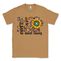 Toasted Coconut fall for jesus he never leaves Classic Tee - CowhideDigitalArt