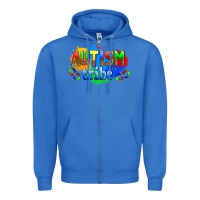 True Royal autısm tribe Zipper Hoodie - AdoDesignShop
