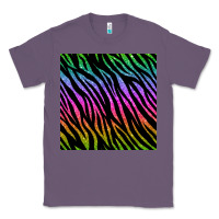 Lavender zebra glitter seamless pattern Classic Tee - BundleAndBundleShop