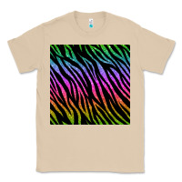 Mushroom zebra glitter seamless pattern Classic Tee - BundleAndBundleShop