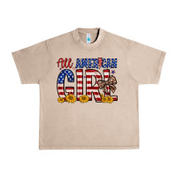 French Oak all american girl Urban Heavy Tee - Zillion Design Studio