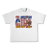 Lunar Rock all american girl Urban Heavy Tee - Zillion Design Studio