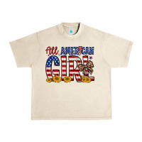 Sandshell all american girl Urban Heavy Tee - Zillion Design Studio