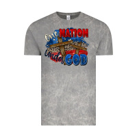 Cloud Rock one nation under god Vintage Tee - Zillion Design Studio