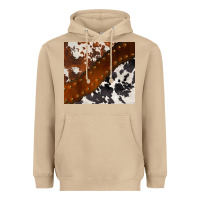 Mushroom cowhide leather Heavyweight Hoodie - BarkalooDesign