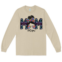 Mushroom mom autism Long Sleeve Tee - SublimationCraftShop