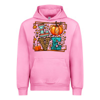 Fuchsia Pink Fall Autumn Leopard Love Pumpkin Urban Hoodie - LillyAllenDesigns