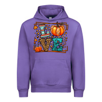 Tulip Fall Autumn Leopard Love Pumpkin Urban Hoodie - LillyAllenDesigns