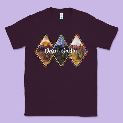 Desert Darlin Classic Tee Designed By Sublimationcraftshop