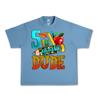 Pebble Blue 5th grade dude Urban Heavy Tee - texasbilliewilder