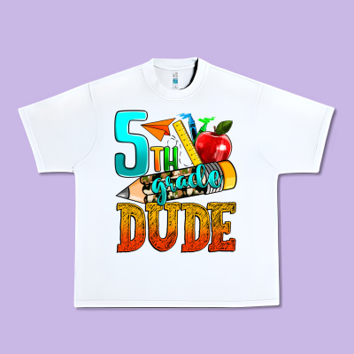5th Grade Dude Urban Heavy Tee Designed By Texasbilliewilder