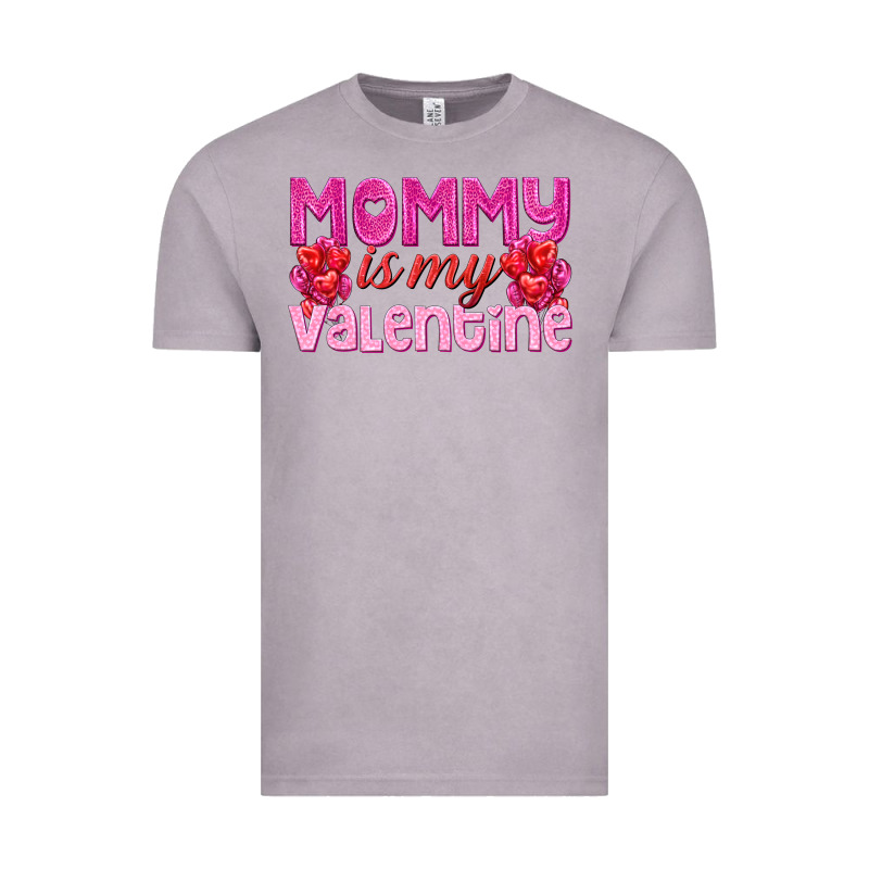 Mommy Is Valentine Vintage Tee by texasbilliewilder | Teevron