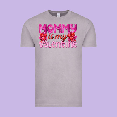 Vintage Tee mommy is valentine