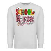 Dove Grey School Nurse Premium Sweatshirt - LillyAllenDesigns