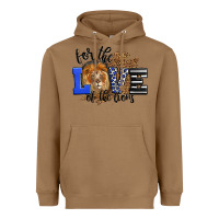 Toasted Coconut For The Love Of The Lions Heavyweight Hoodie - LillyAllenDesigns