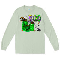 Matcha boo drink Long Sleeve Tee - CowhideDigitalArt