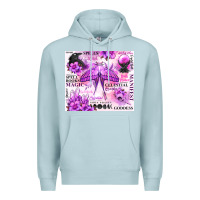 Blue Mist witchy celestial witch Premium Hoodie - MaliasSmallBusiness