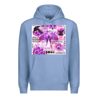 Colony Blue witchy celestial witch Premium Hoodie - MaliasSmallBusiness