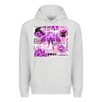 Dove Grey witchy celestial witch Premium Hoodie - MaliasSmallBusiness