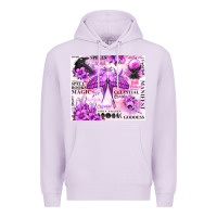 Lilac witchy celestial witch Premium Hoodie - MaliasSmallBusiness