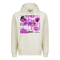 Oatmeal Heather witchy celestial witch Premium Hoodie - MaliasSmallBusiness