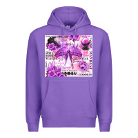 Purple witchy celestial witch Premium Hoodie - MaliasSmallBusiness