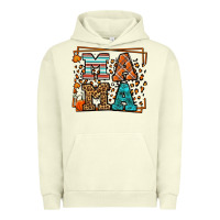 Pigment Pistachio Fall Autumn Leopard Mama Urban Hoodie - LillyAllenDesigns