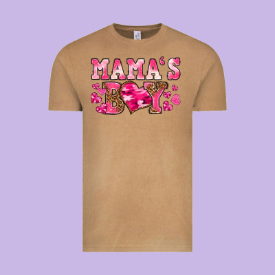 Vintage Tee valentines day mamas boy