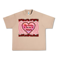 Burro my valentine has four paws Urban Heavy Tee - RanaPortraitStore