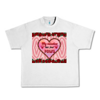 Lunar Rock my valentine has four paws Urban Heavy Tee - RanaPortraitStore